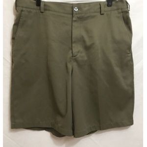 olive green nike shorts